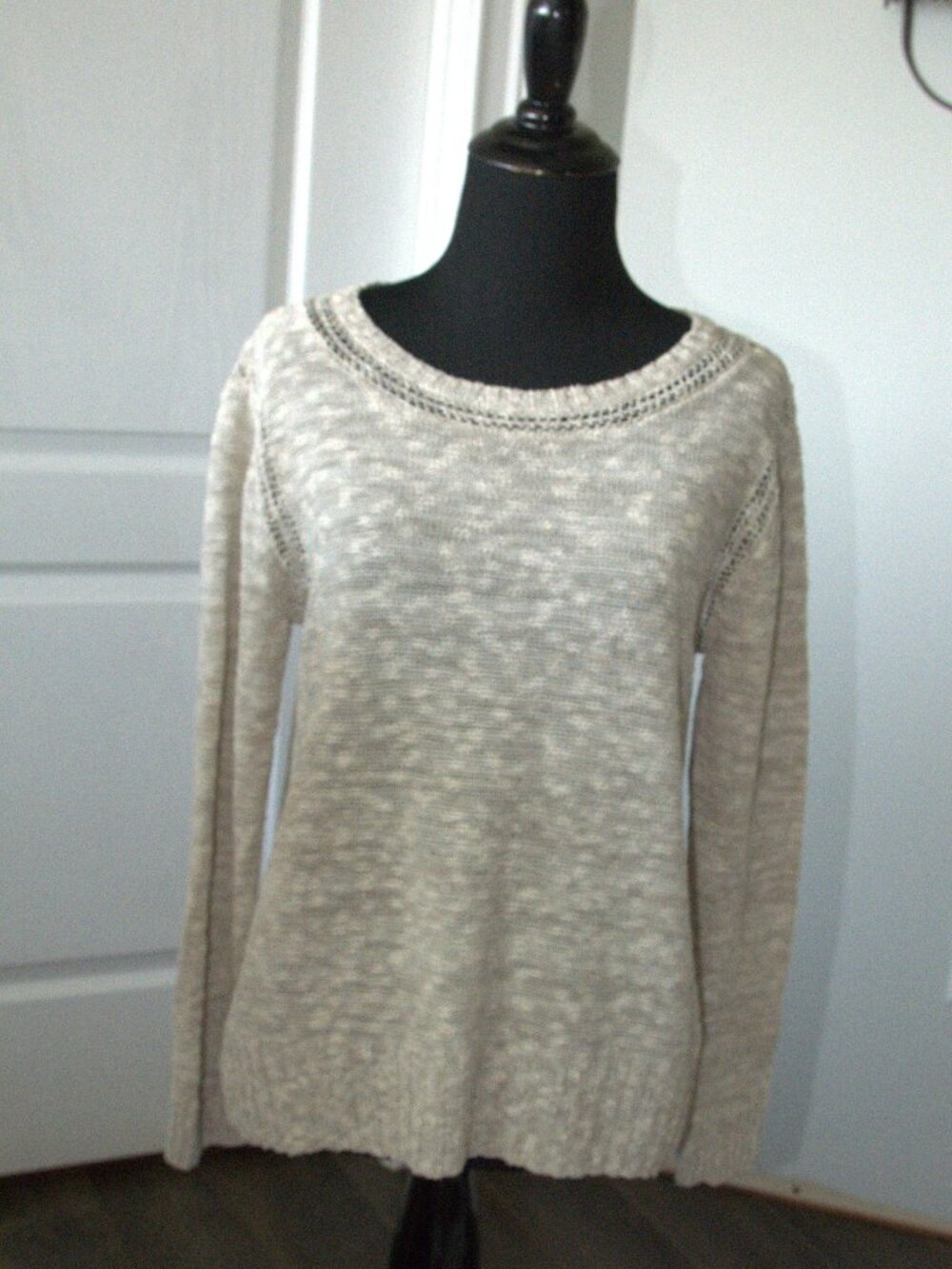 Eileen Fisher Women's Sweater Petite size Medium Beige